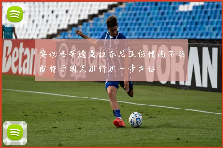 安切洛蒂透露拉菲尼亚伤情尚不明朗将于明天进行进一步评估